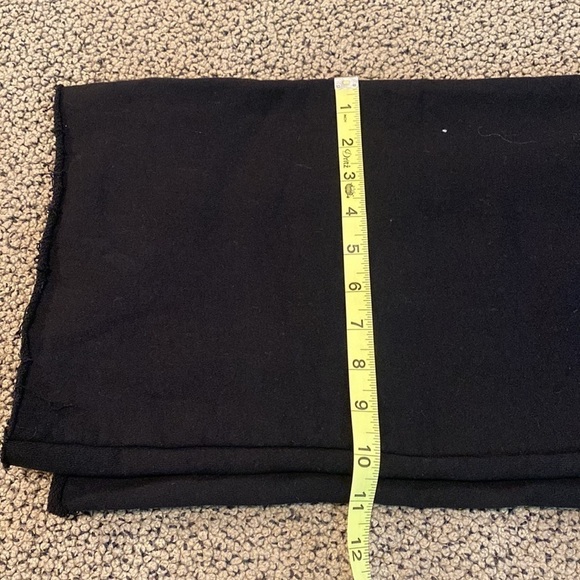 Bundle of 2 Wide Leg Distressed Black & Gray Sweatpants One Size in EUC - Picture 10 of 10